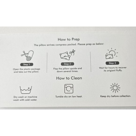 Royoliving Premium Duck Feather Down Bed Pillow Comfort Queen Size 30"x 20" Gift - Picture 9 of 11